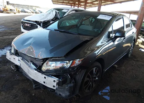 2013 Honda Civic Ex from USA, damaged, VIN 19XFB2F82DE041708